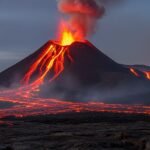 Volcano background image 3