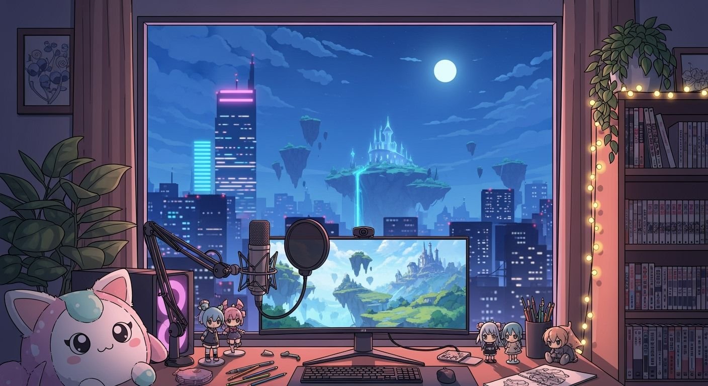 Vtuber background image