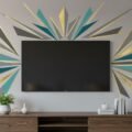 Wall stickers for tv