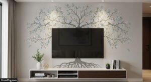 Wall stickers tv background image 3