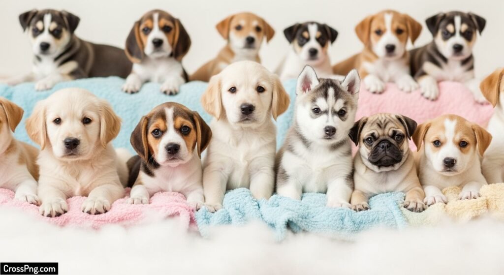 Wallpaper background cute puppies image