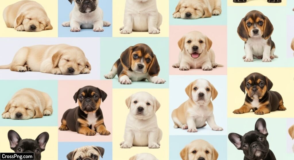Wallpaper background cute puppies image 3