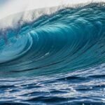 Wallpaper blue wave background image 3