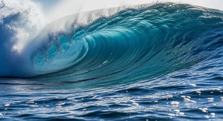 Wallpaper blue wave background image 3
