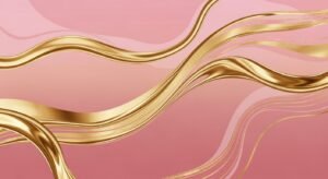 Wallpaper pink gold background image 2
