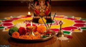 Wallpaper puja background image