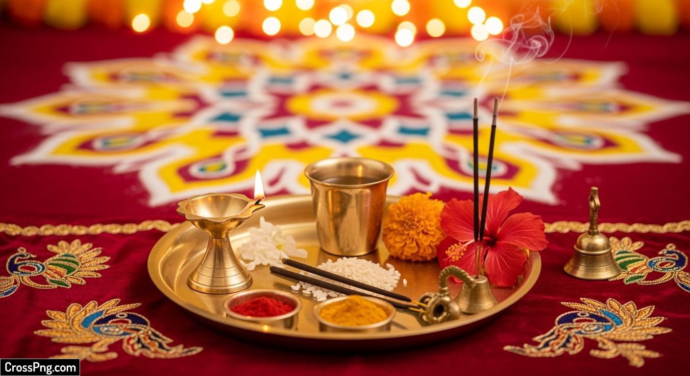 Wallpaper puja background image