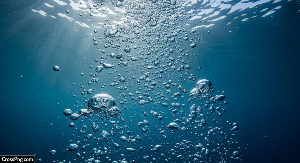 Water bubbles background image