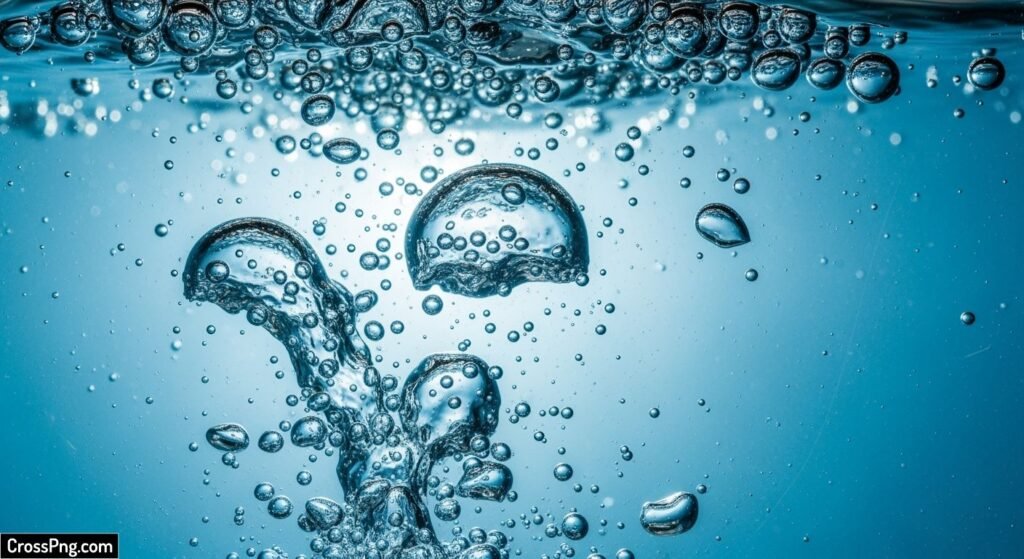 Water bubbles background image 2
