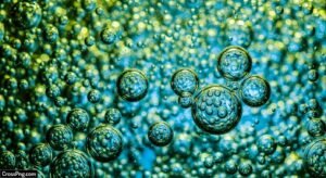 Water bubbles background image