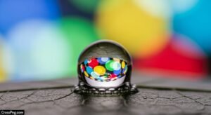 Water drop background image