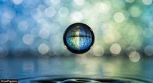 Water drop background image 3