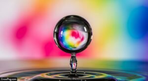 Water drop background image 4