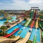 Water park background image