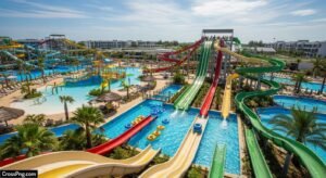 Water park background image