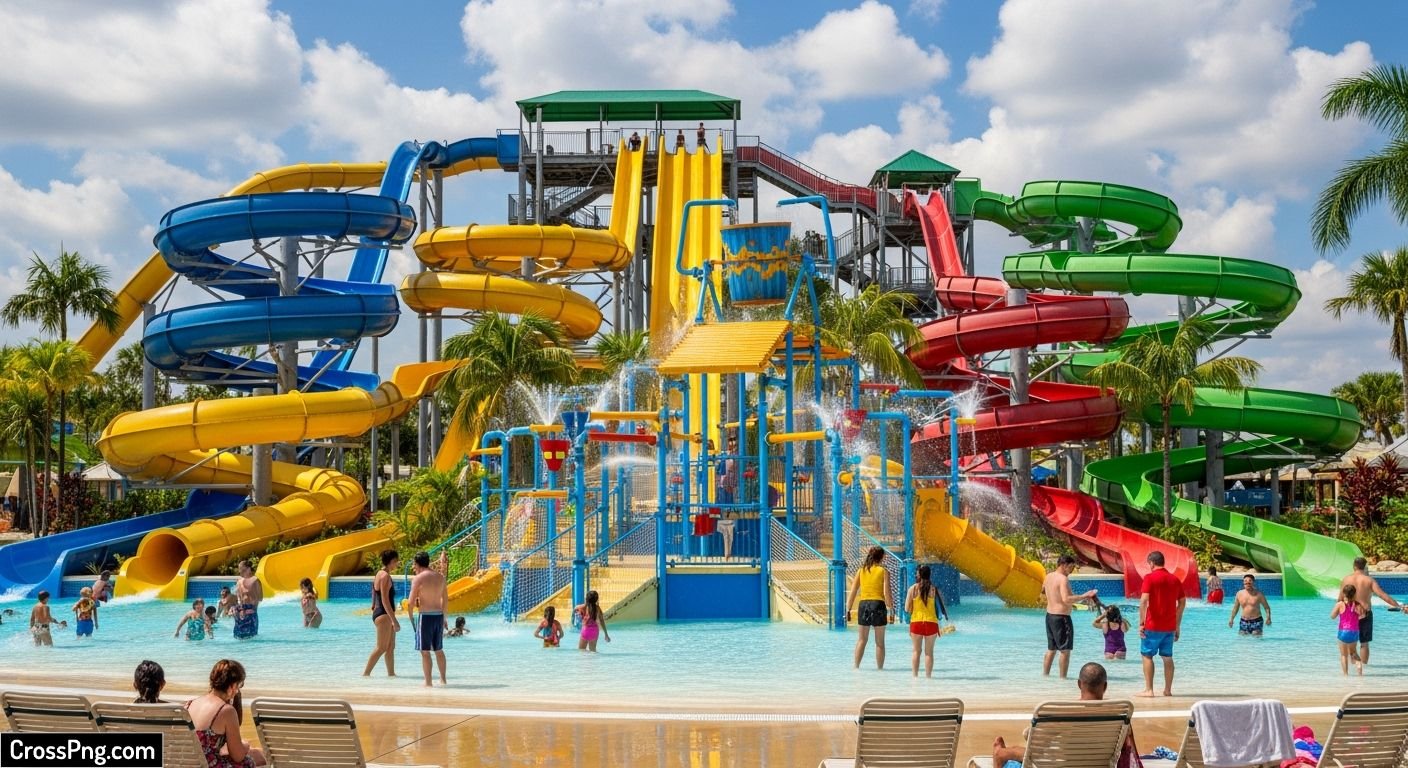 Water park background image 2