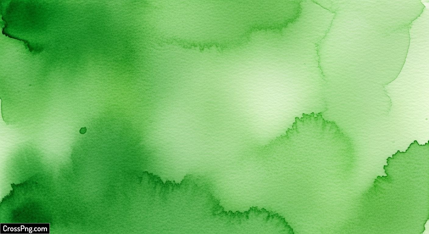 Watercolor green background image