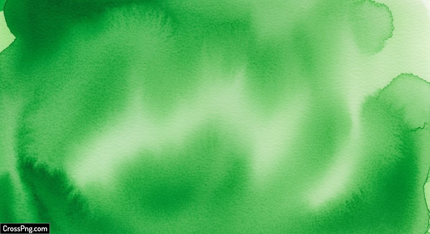 Watercolor green background image 2