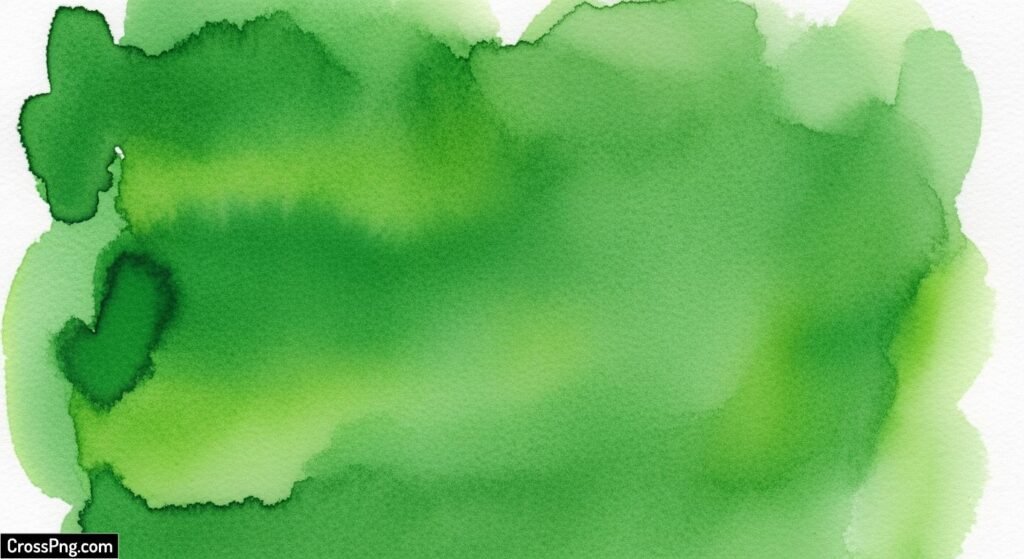 Watercolor green background image 5