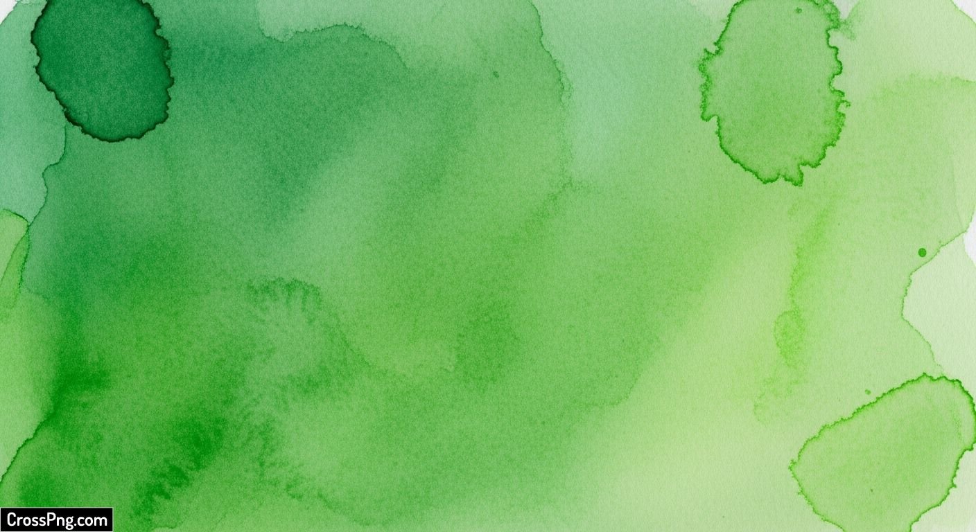 Watercolor green background image 7