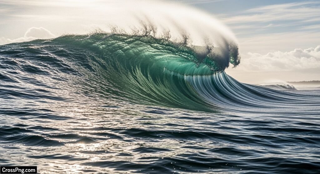 Wave background image
