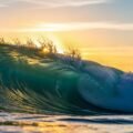 Wave background image