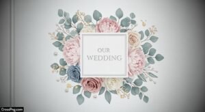 Wedding album background image