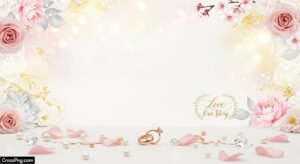 Wedding album design background image