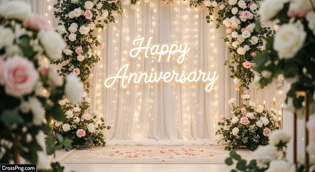 Wedding anniversary background image