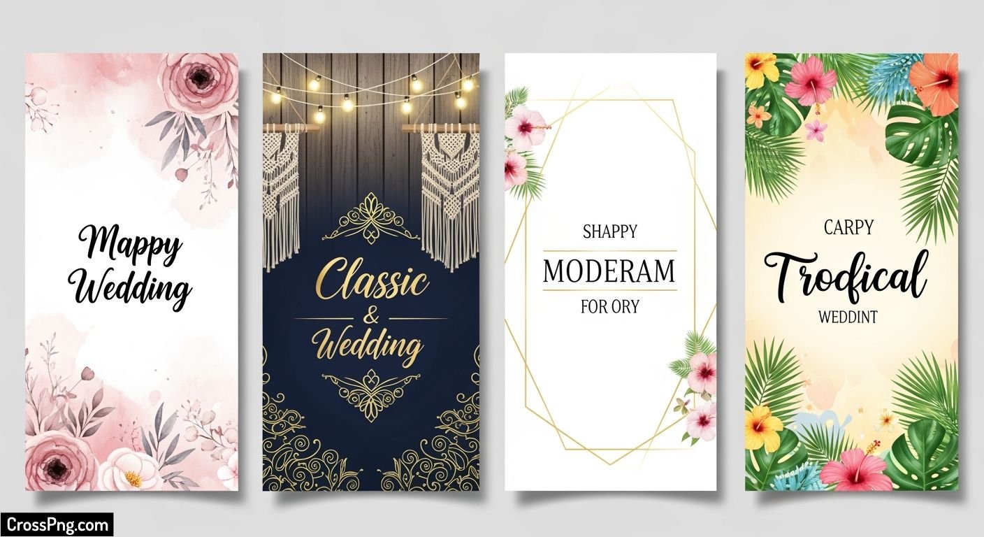 Wedding banner designs background image