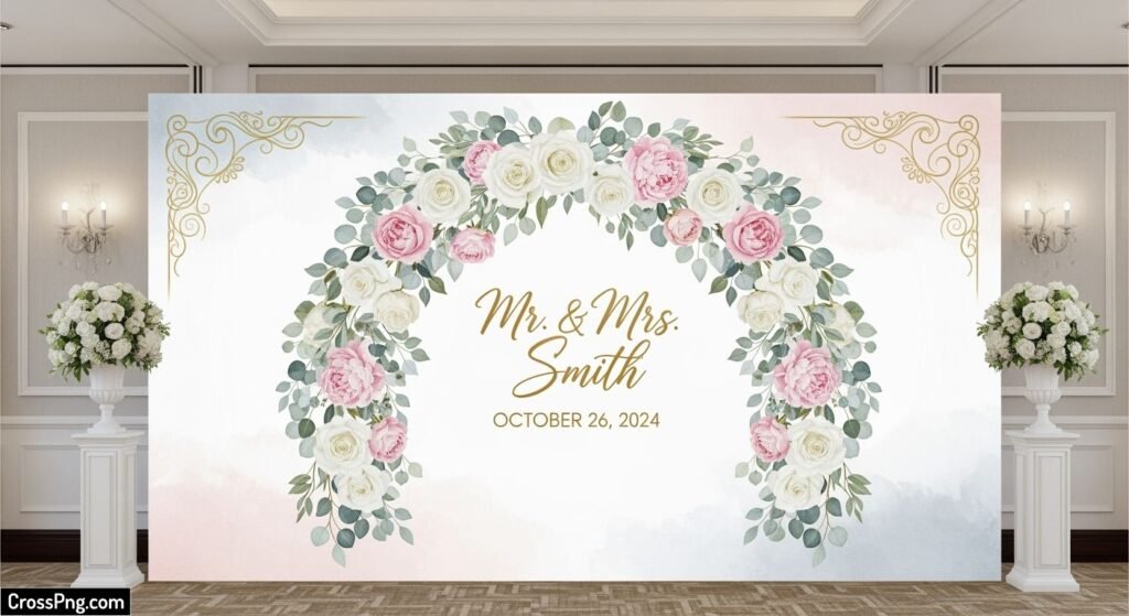 Wedding flex background image 2