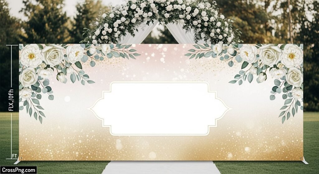Wedding flex background image 3
