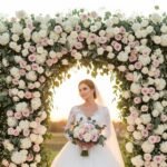 Wedding flower background image 2