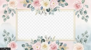 Wedding invitation background png image
