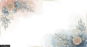 Wedding invitation background png image