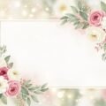 Wedding poster background image