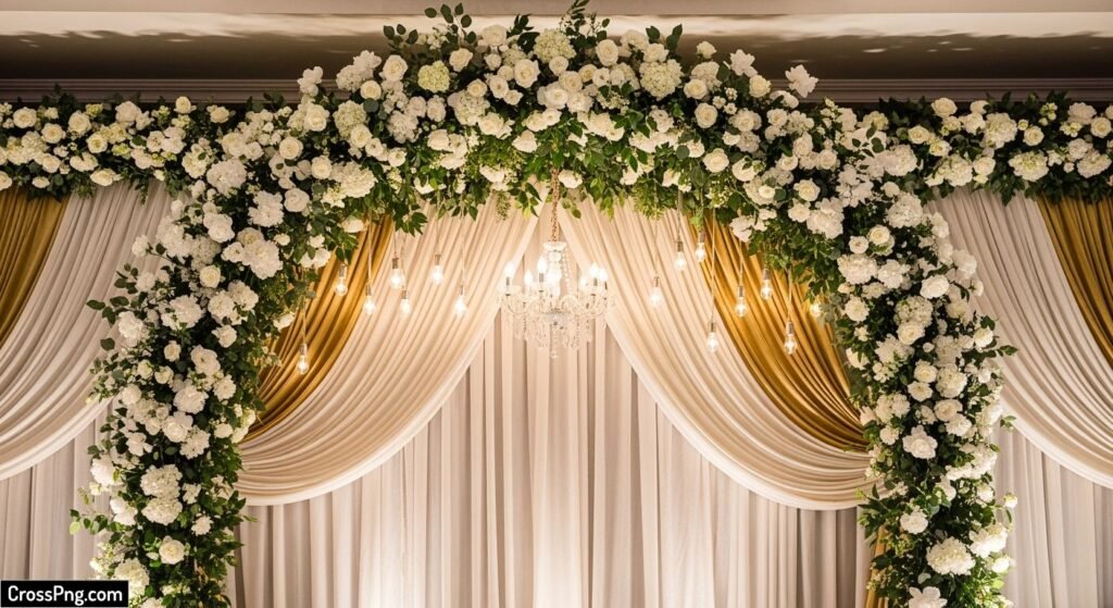 Wedding stage background hd image