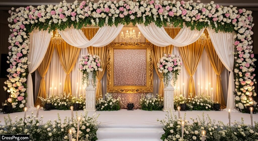Wedding stage background hd image 2