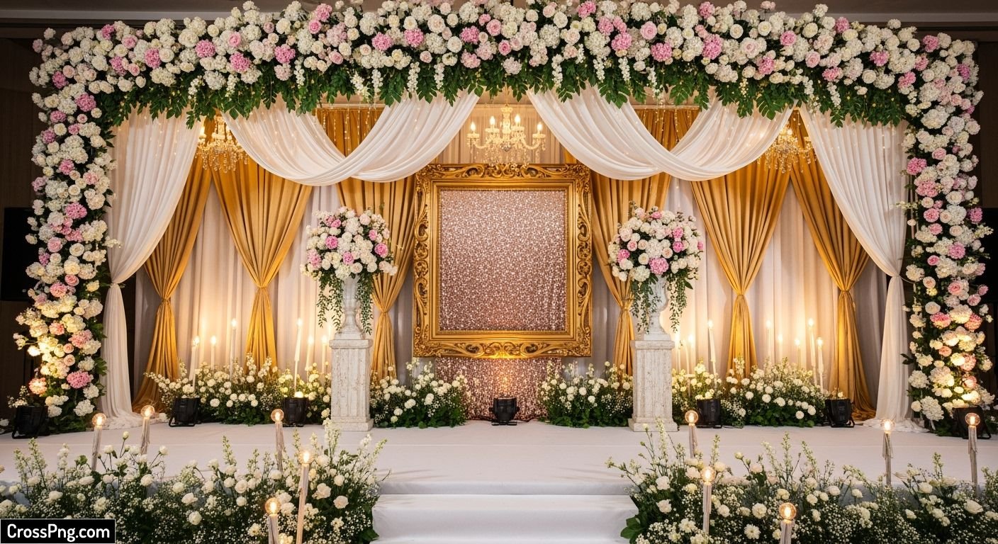 Wedding stage background hd image 2
