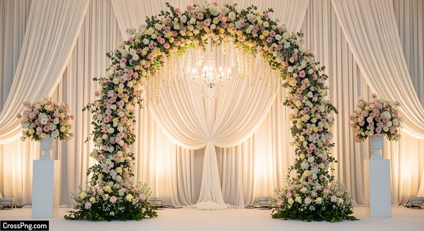 Wedding stage background image