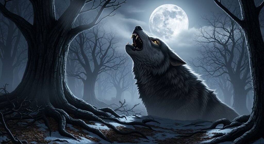 Werewolf background image 2