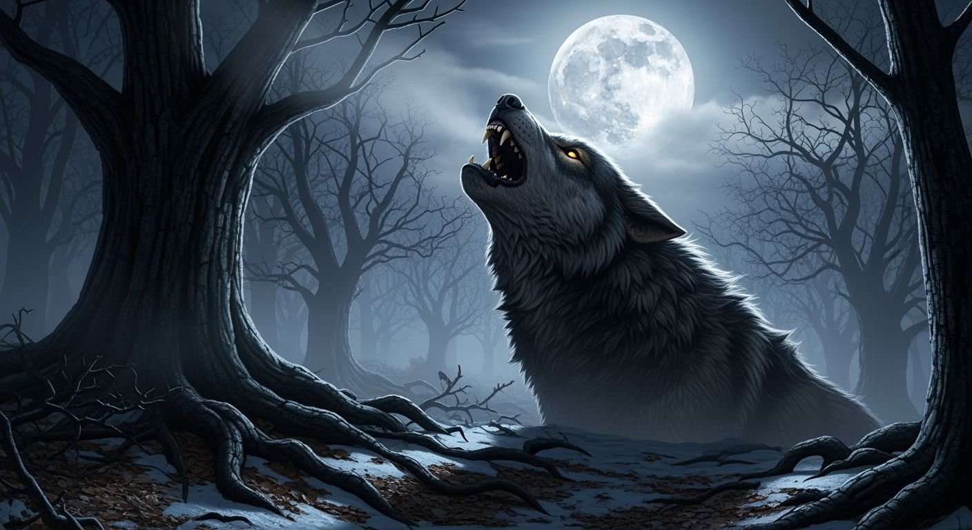 Werewolf background image 2