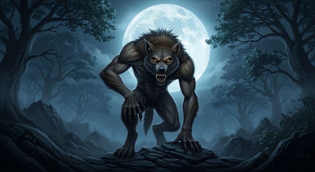 Werewolf background image 3