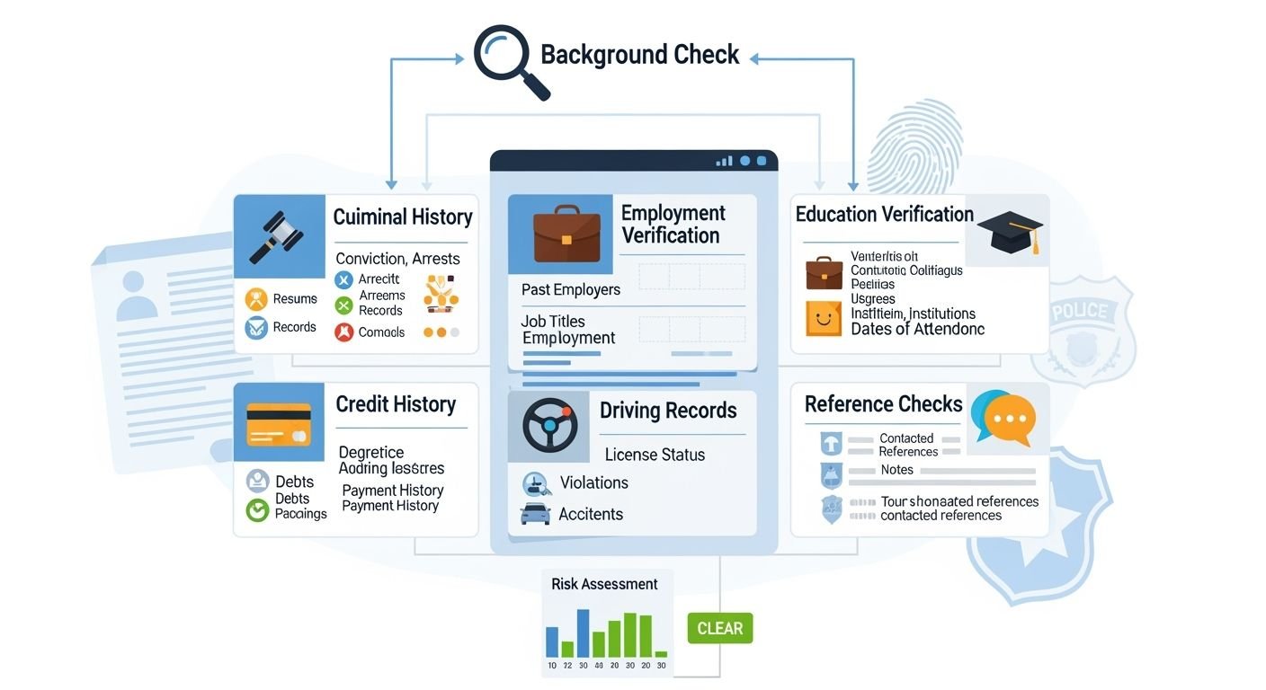 What does background check show image