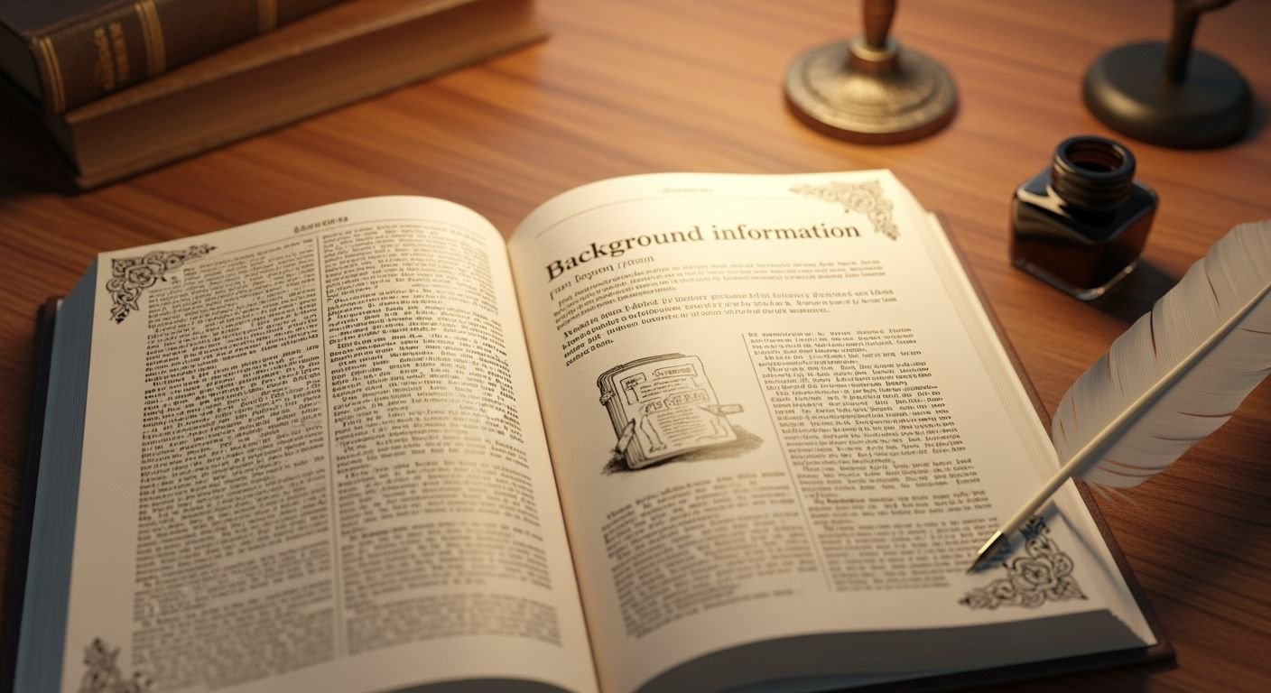 What is background information in an image 2