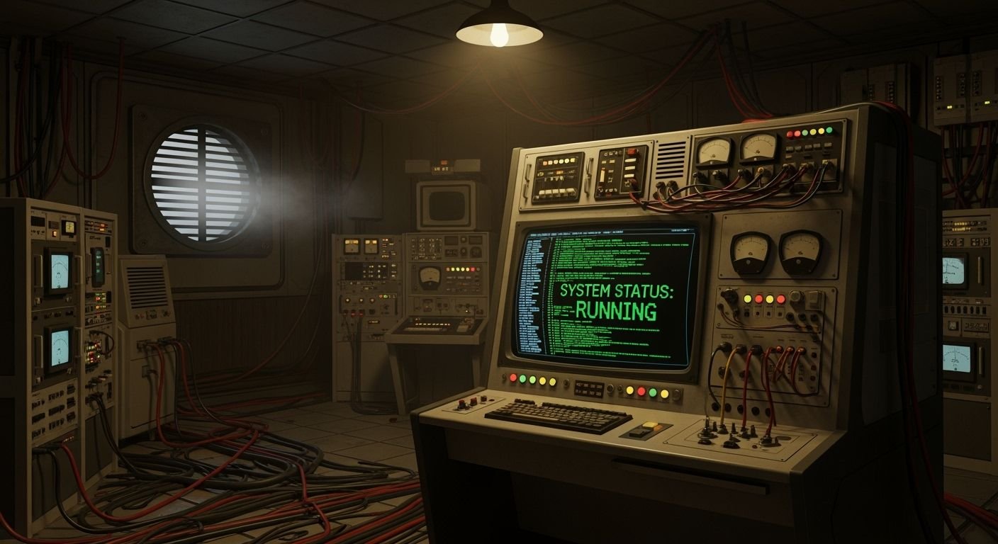 What is running in the background on image 4