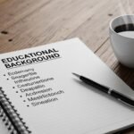 What is your educational background sample image 2