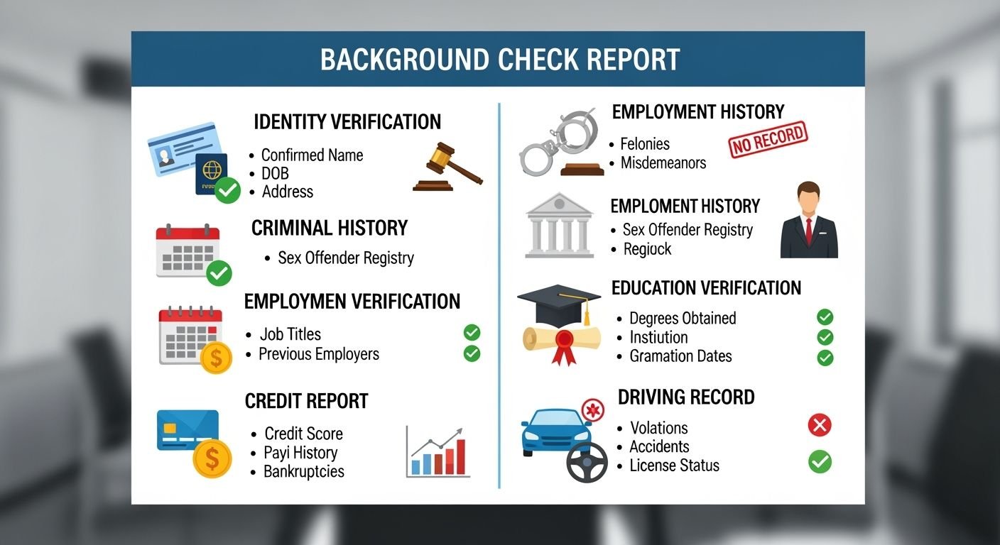 What would a background check show image 2