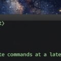 Which command is used