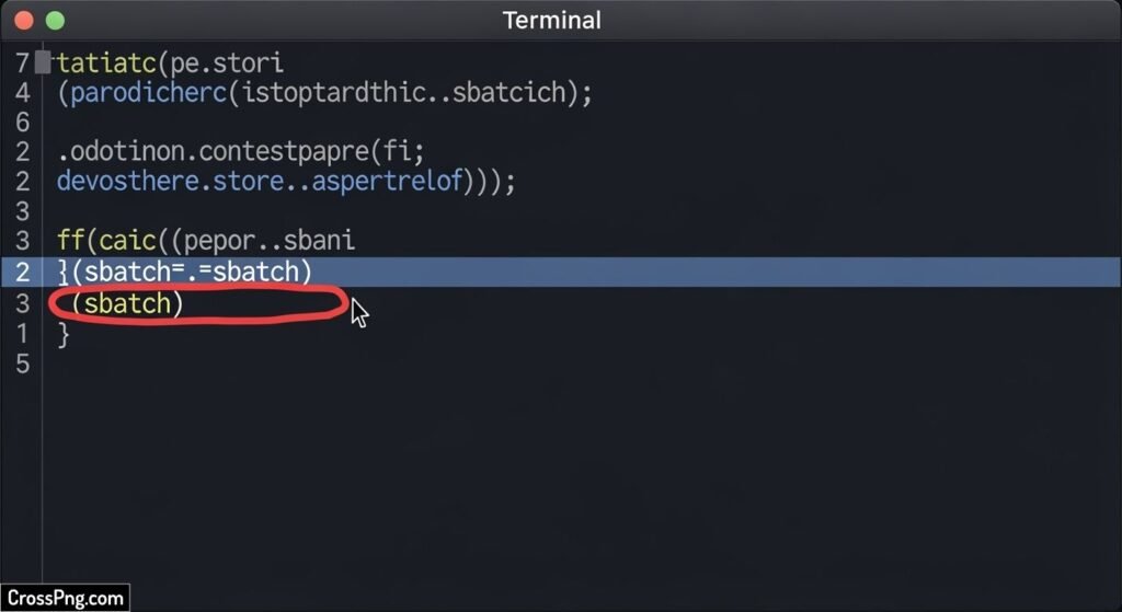 Which command is used for running jobs in the image